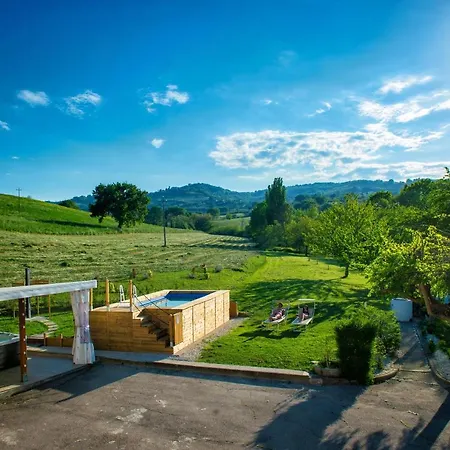 Casa Vacanze Raggio Di Sole Montegridolfo Exterior foto